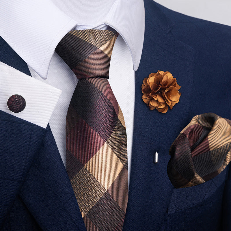 Men's Tie & Pocket Square Set