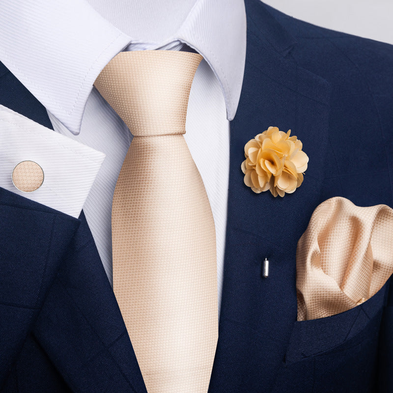 Men's Tie & Pocket Square Set