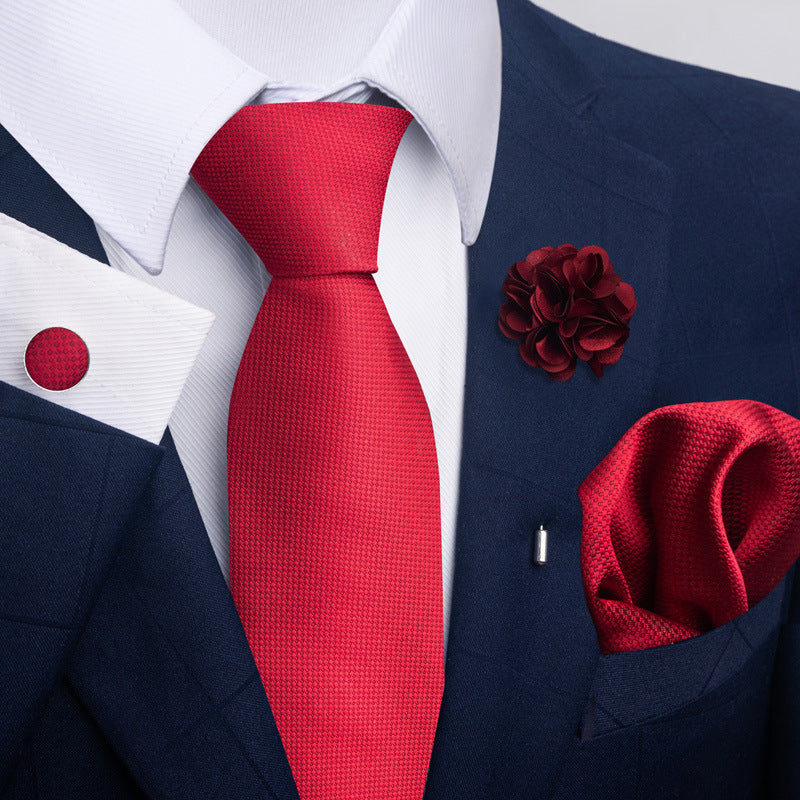Men's Tie & Pocket Square Set