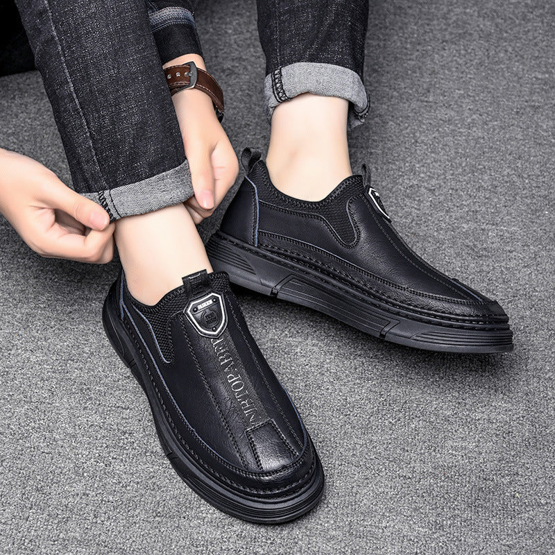 Solid Color Men’s Daily Travel Shoes