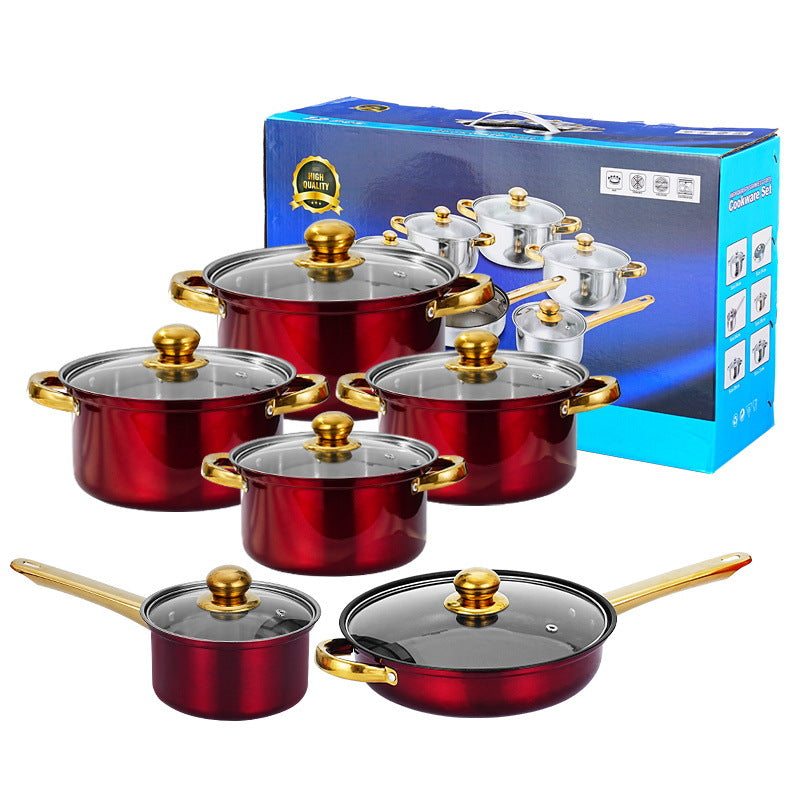 Royal Gold Cookware Set