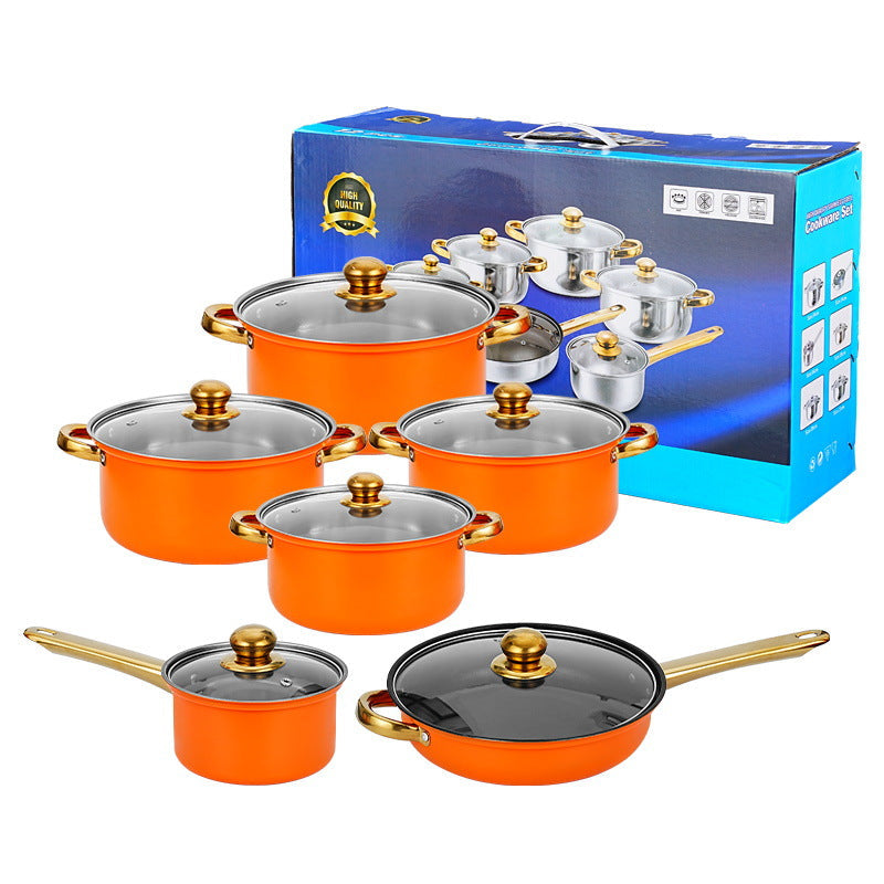 Royal Gold Cookware Set