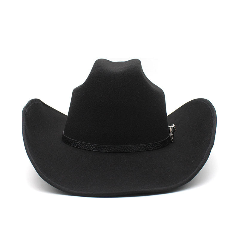Punk Wide Brim Western Hat