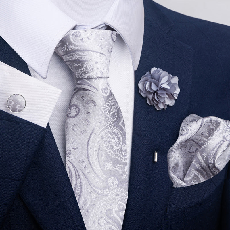 Men's Tie & Pocket Square Set