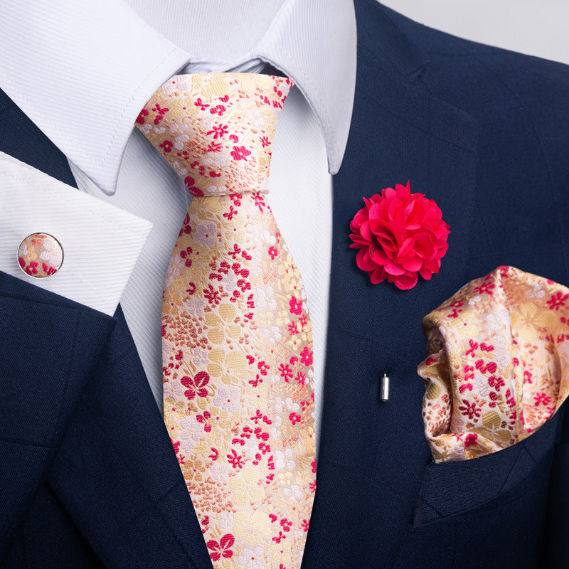 Men's Tie & Pocket Square Set
