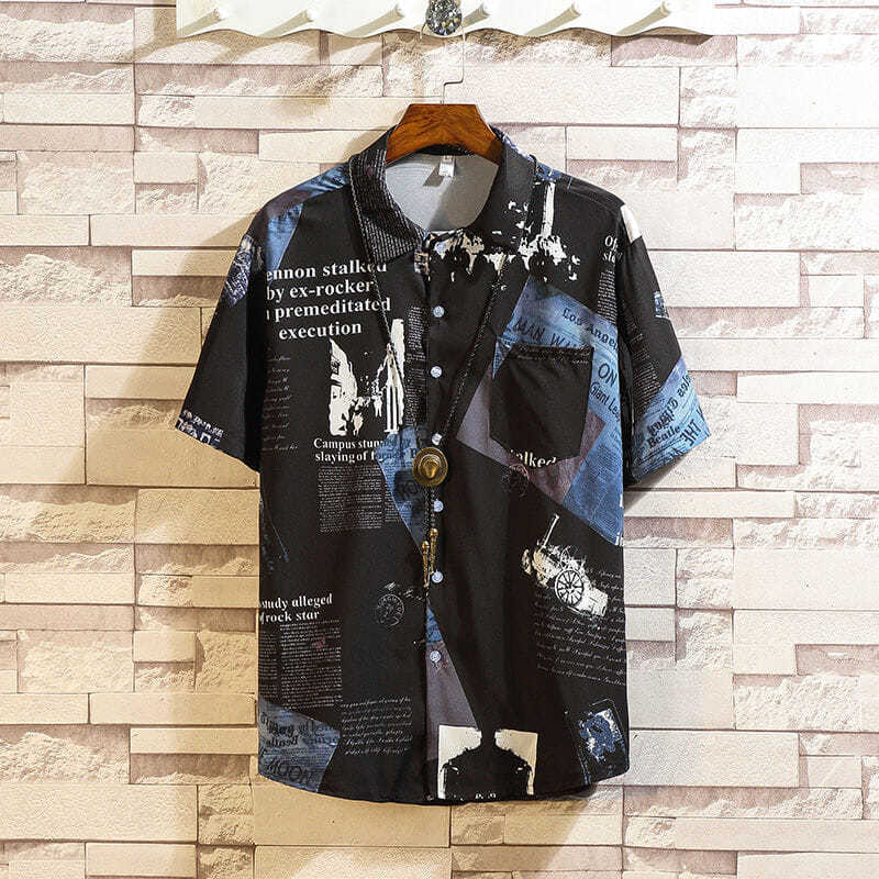 Men's Long Sleeve Shirt Spring Autumn