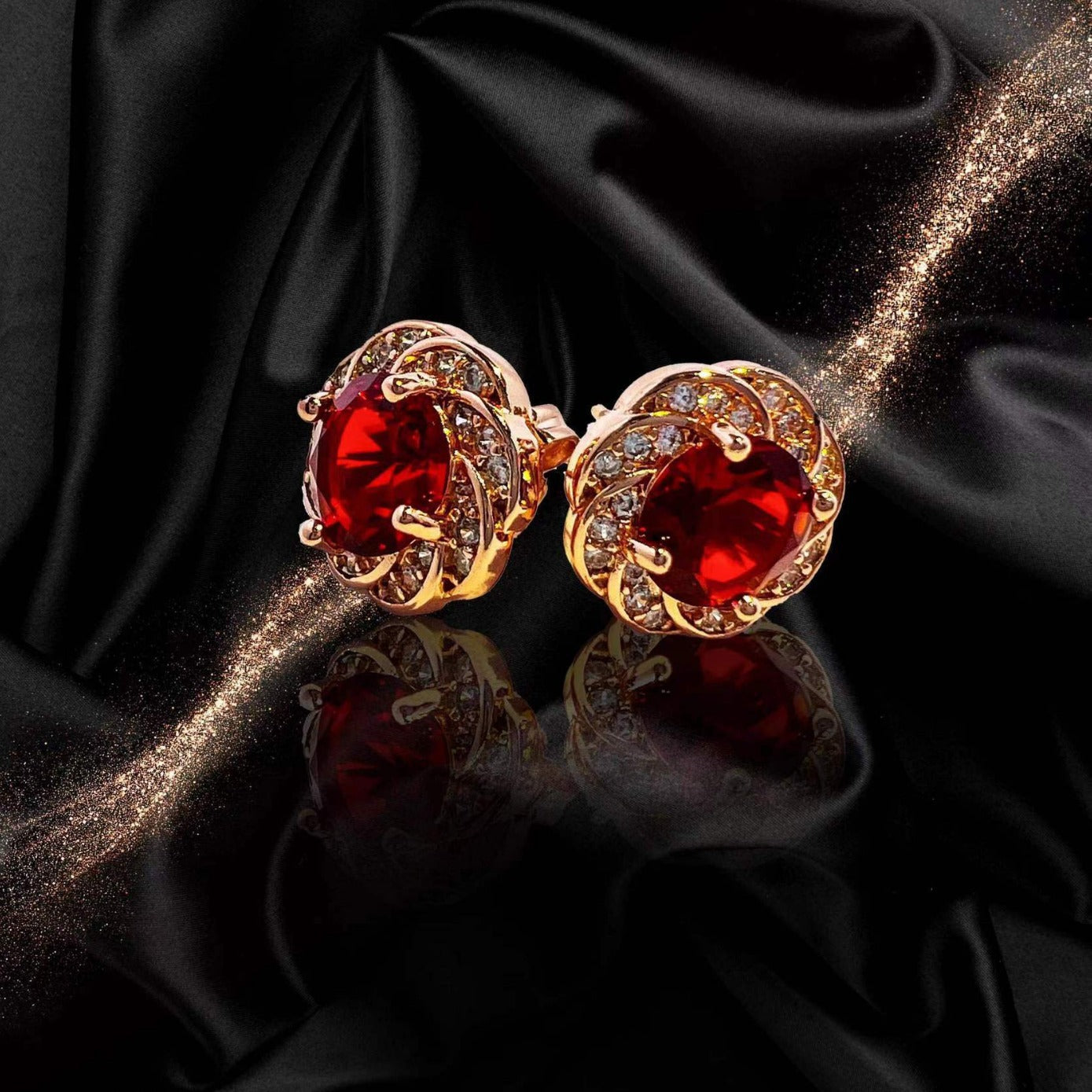 Red Tourmaline Pendant