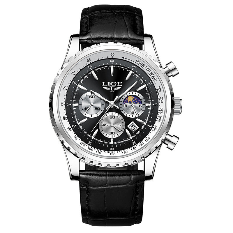 Men’s Multifunctional Waterproof Watch