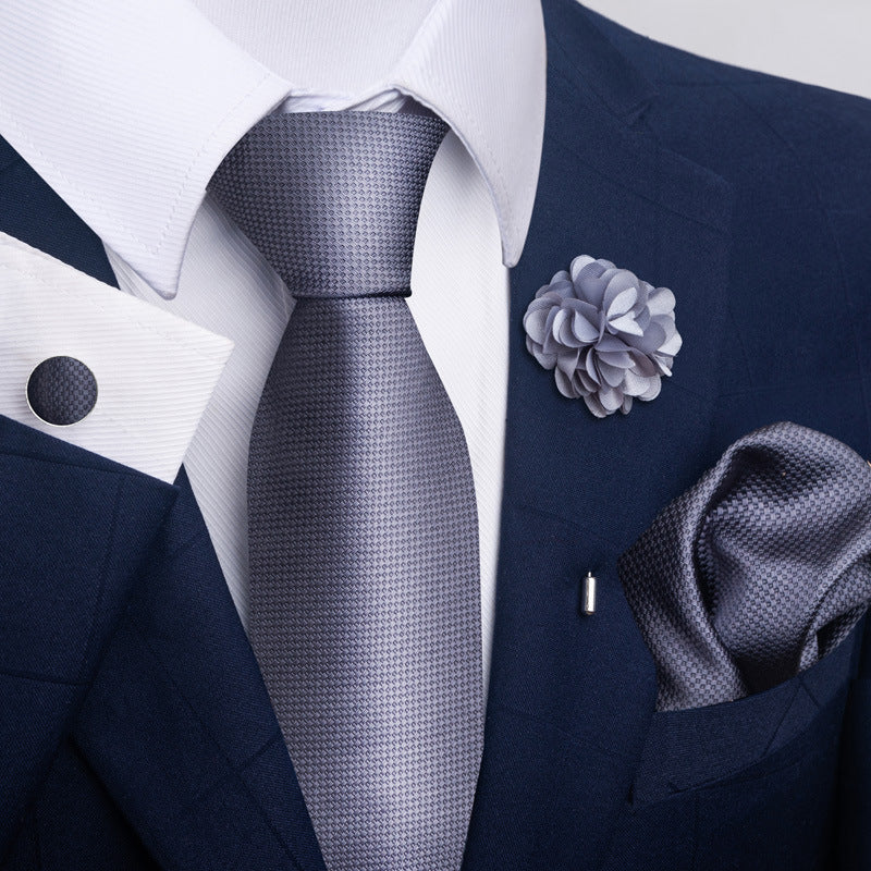Men's Tie & Pocket Square Set
