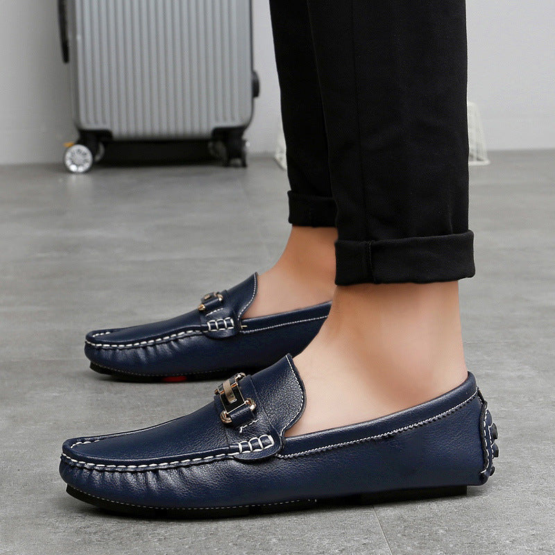 Genuine Leather Breathable Men's Loafers