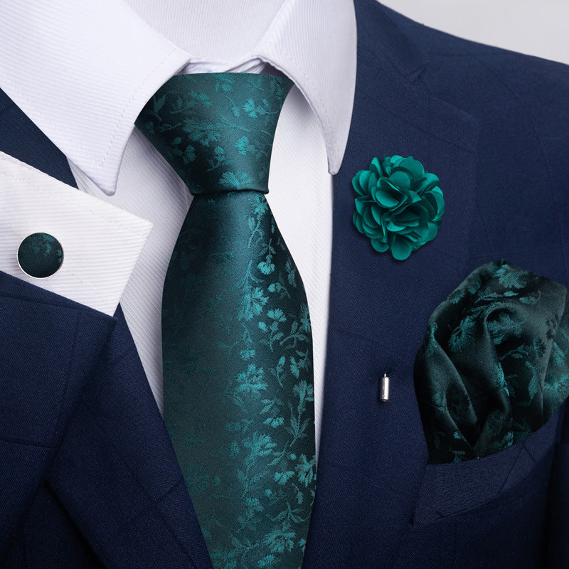Men's Tie & Pocket Square Set