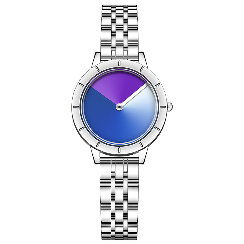 Gradient Dial Women's Quartz Watch