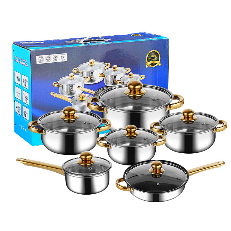 Royal Gold Cookware Set