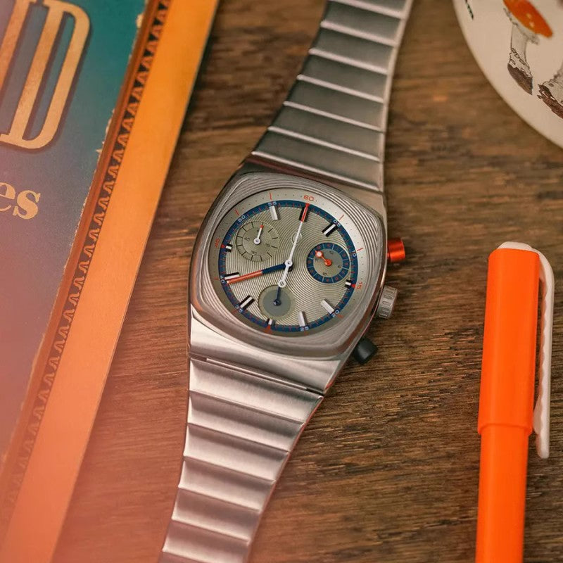Men’s Six-Hand Mechanical Watch