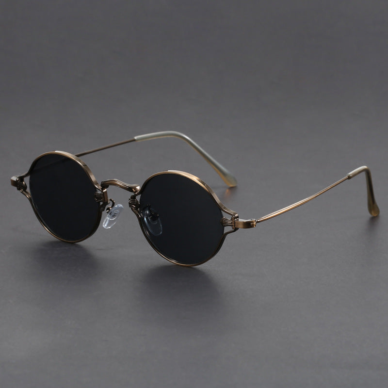 Retro American Style Round Sunglasses