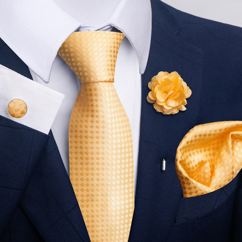 Men's Tie & Pocket Square Set