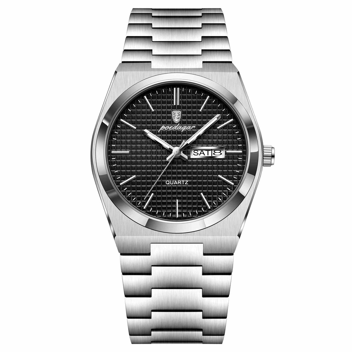 Fashion Waterproof Calendar Glow Watch