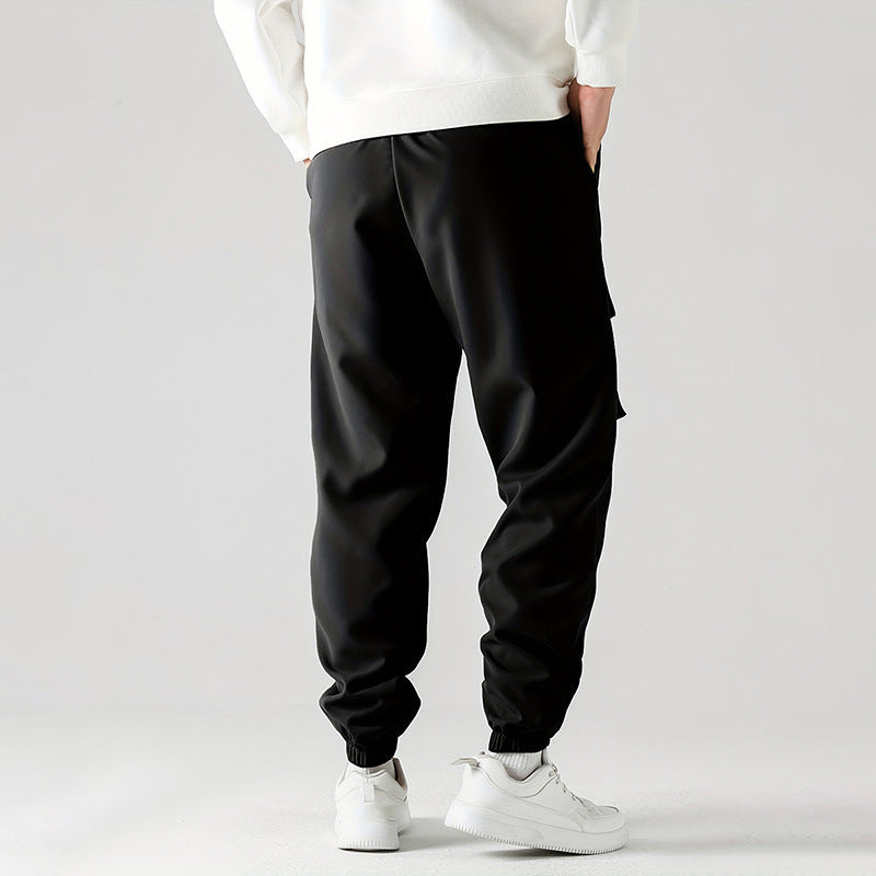 Straight Ankle Tied Wear-resistant Pants