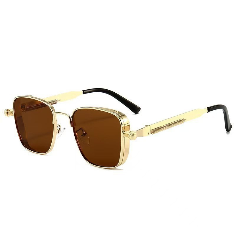 Men's Retro Metal UV Sunglasses