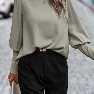 Solid Color Everyday Blouse