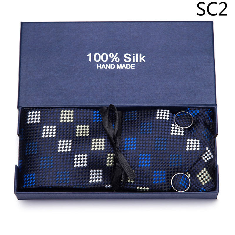 Men's Business Formal Tie Set