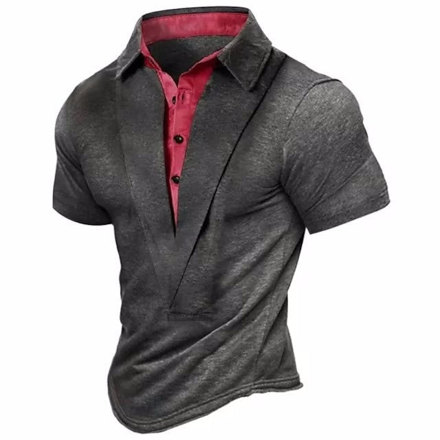 Plus Size Summer Outdoor Retro Shirt