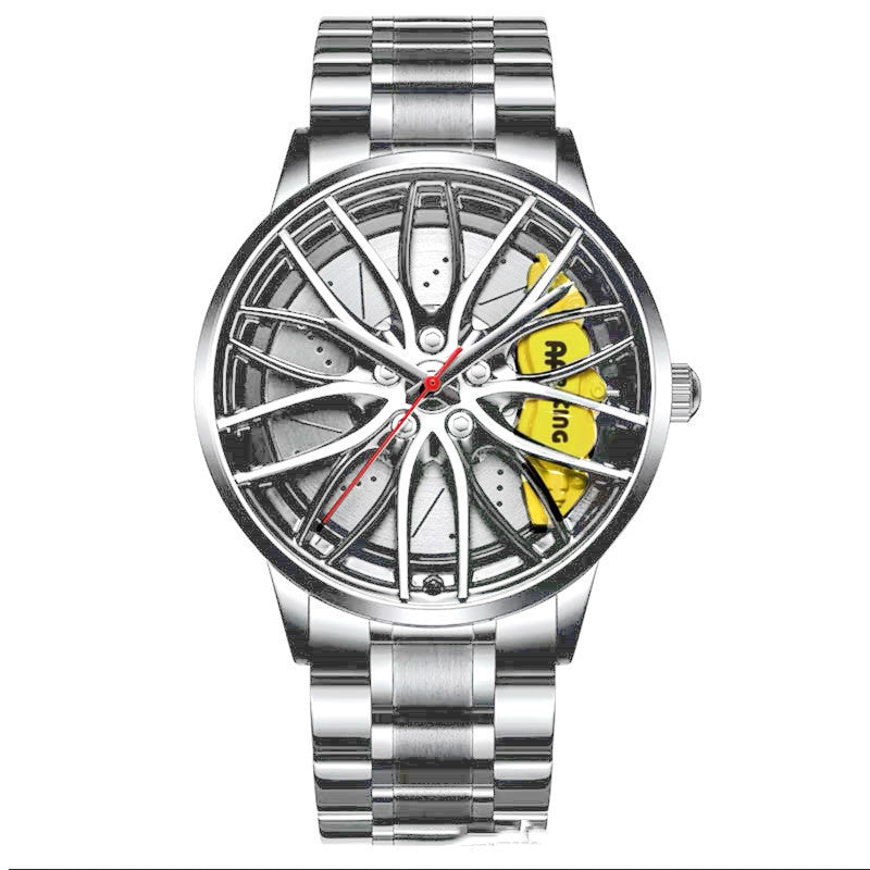 Automatic Waterproof Wheel Watch