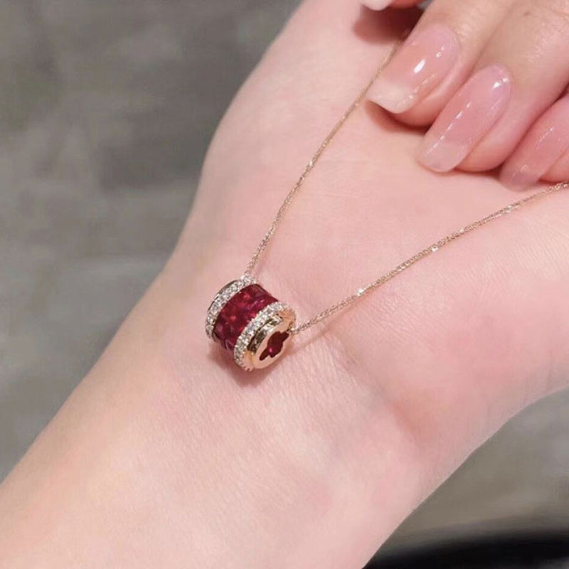 Women’s Fashion Red S925 Silver jewelry