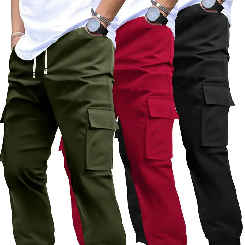 Men's Multi-pocket Workwear Trousers