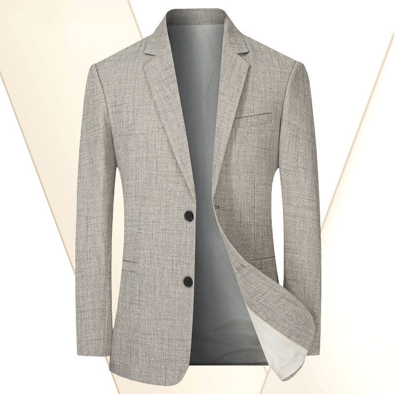 Men's Thin Suit Jacket for Spring and Autumn