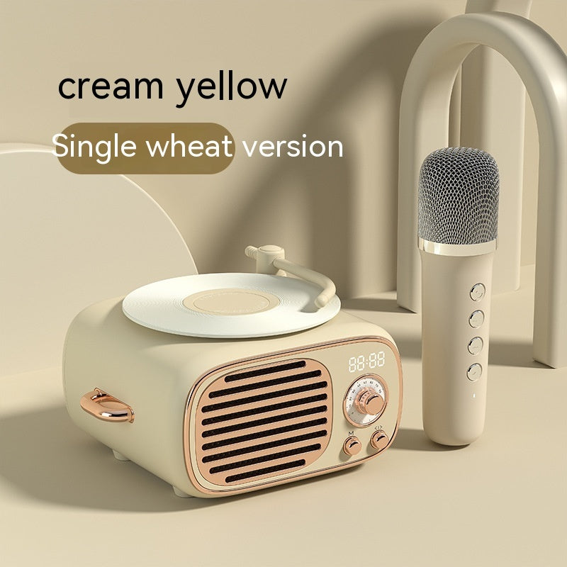 Retro Multi-function Bluetooth Stereo Microphone