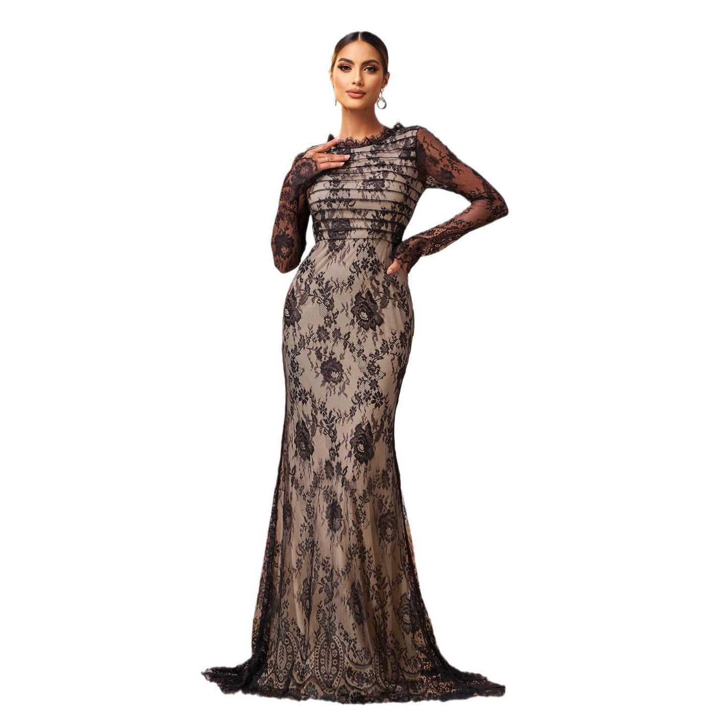 Elegant Sheath Long Sleeve
