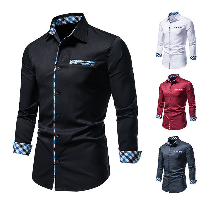 Men's Long Sleeve Button Shirt