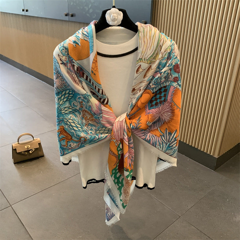 Large Sunscreen Kerchief
