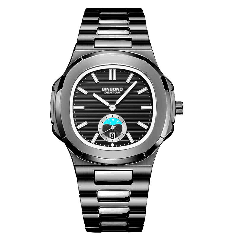 Retro Steel Belt Quartz Watch Waterproof