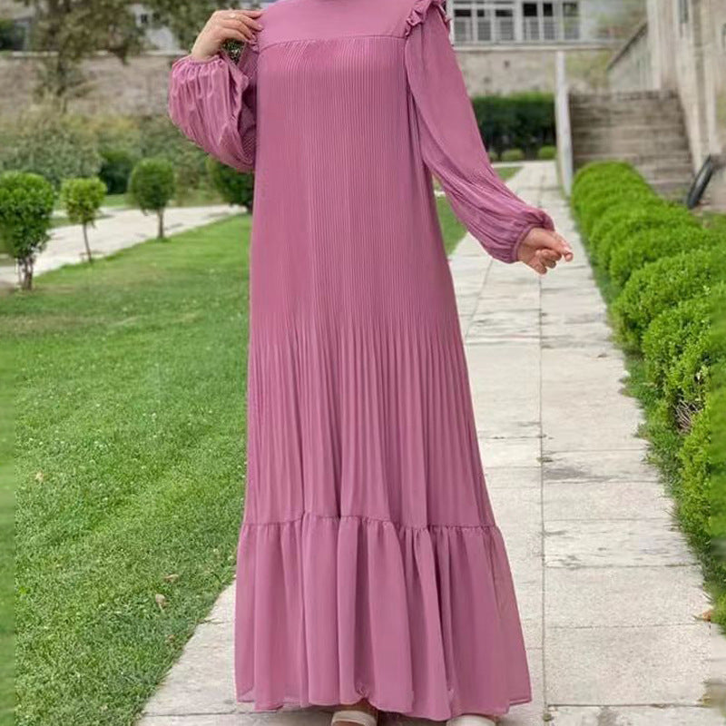 Chic Modest Net Dress