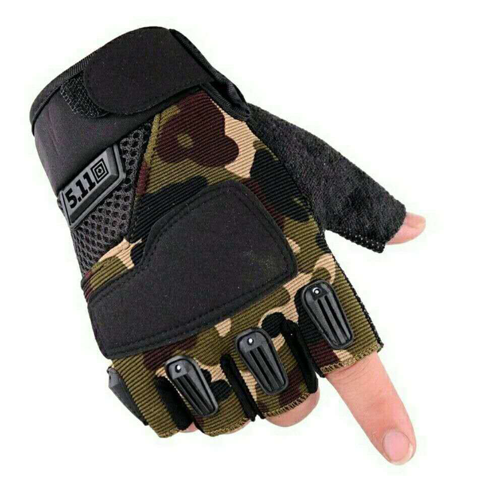 Outdoor Non-slip Half-Finger Riding Gloves Men