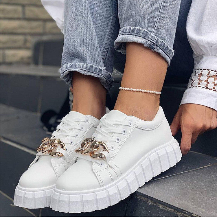 Women's Classic Vintage Leather Shoes