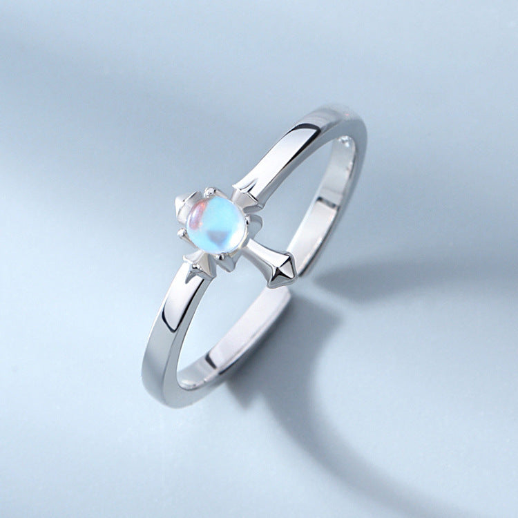 S925 Silver Couples Ring
