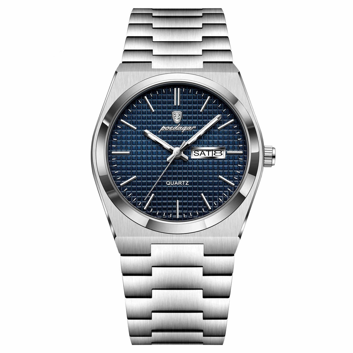 Fashion Waterproof Calendar Glow Watch