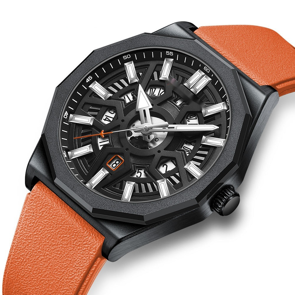 Men's Calendar Quartz Fashion Casual Watch