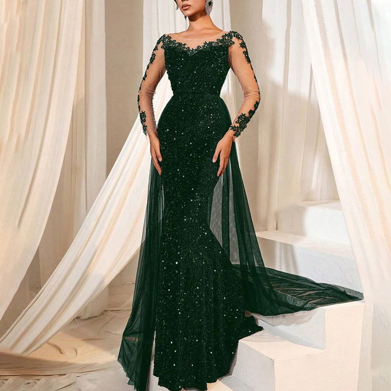 Women's Elegant Evening Lace Dress