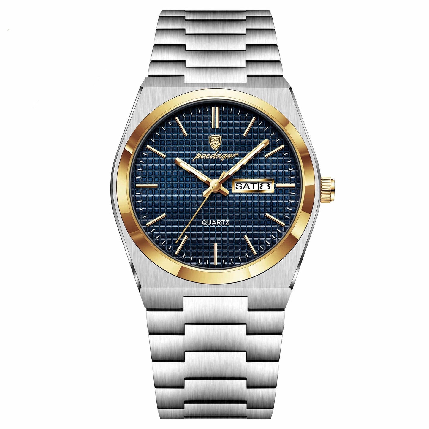 Fashion Waterproof Calendar Glow Watch