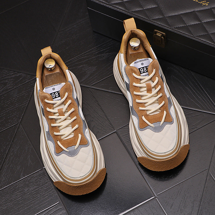 Men's Breathable Colorblock Sneakers