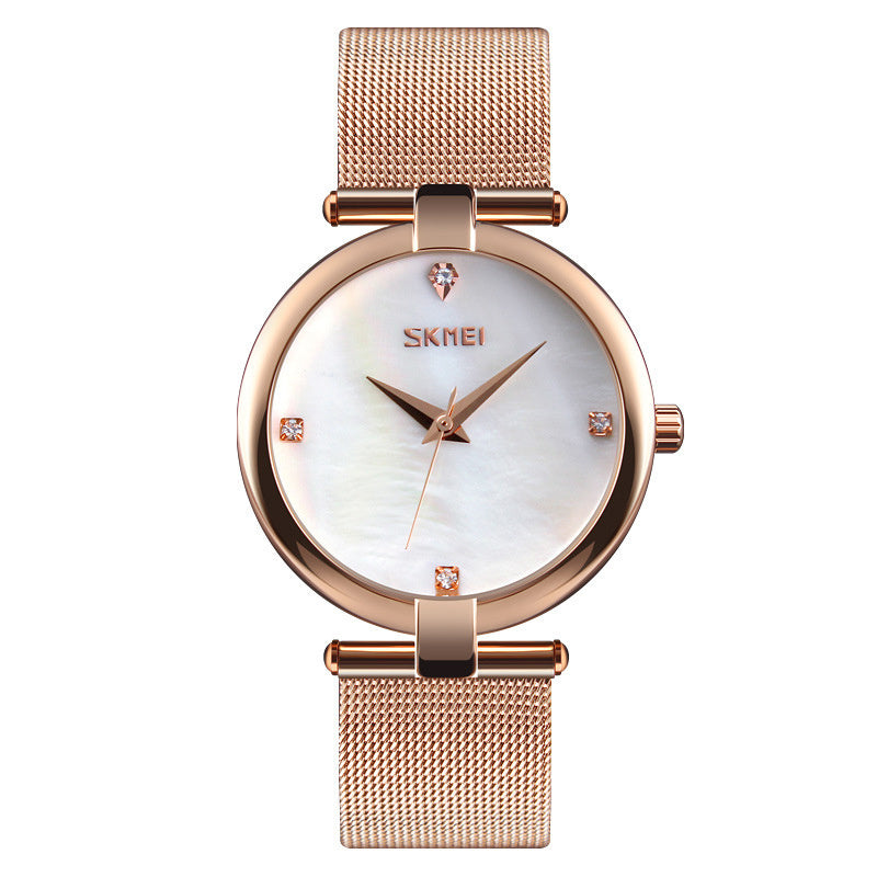 Ladies Elegant Waterproof Quartz Watch