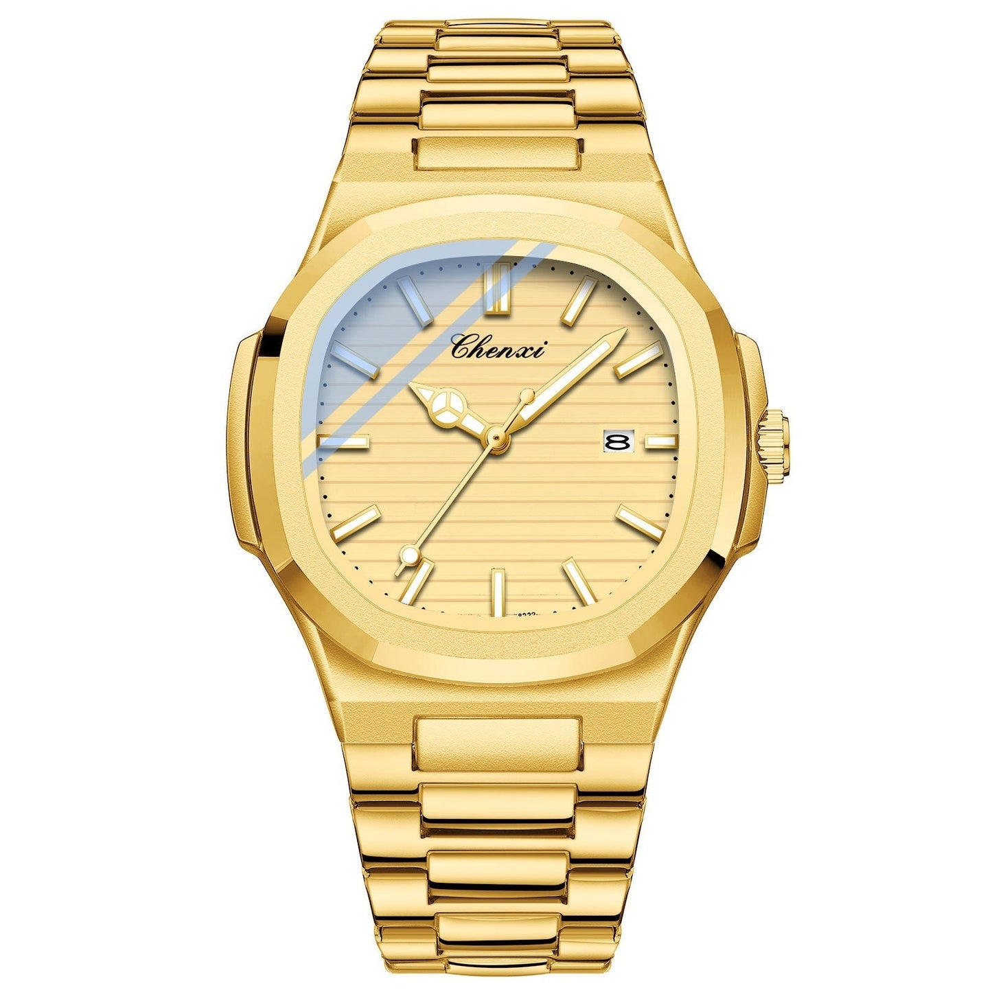 Chenxi Waterproof Luminous Couple Watch