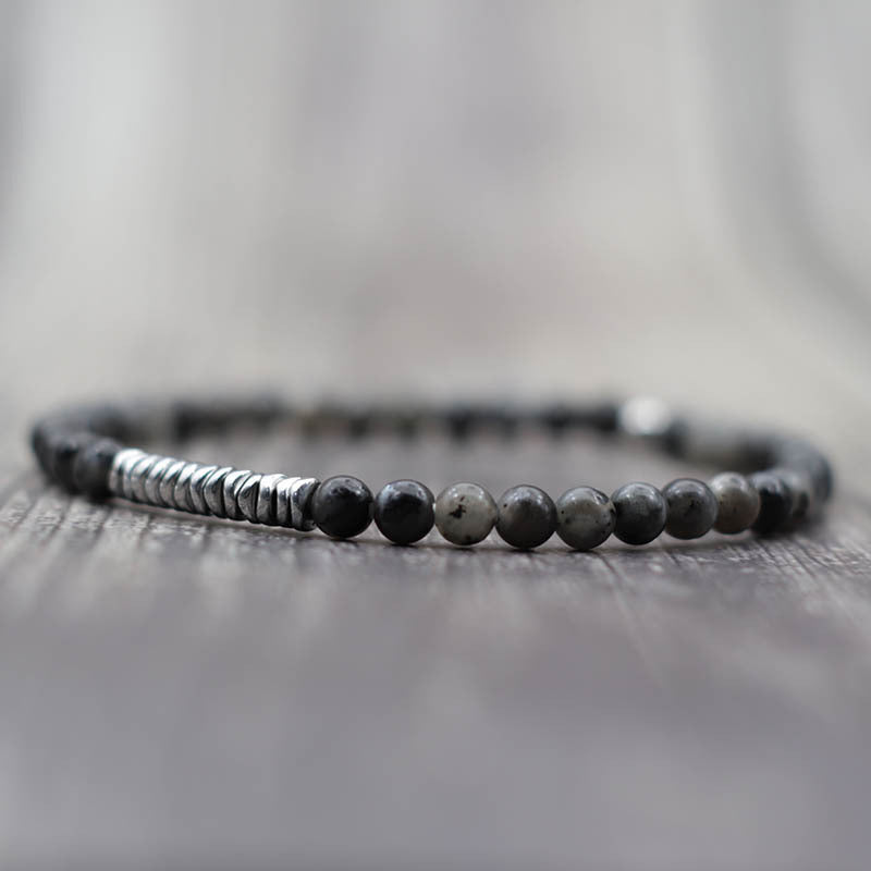 S925 Silver Natural Stone Bracelet