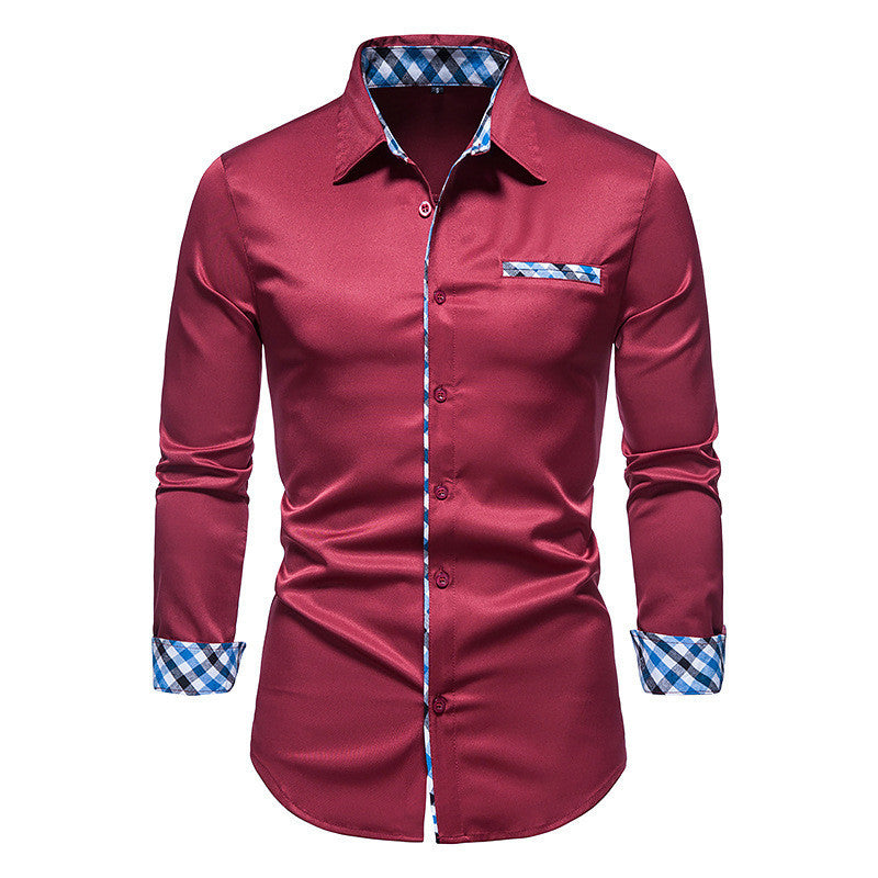 Men's Long Sleeve Button Shirt