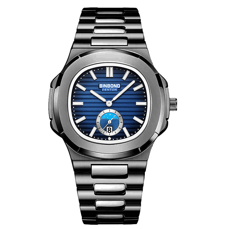 Retro Steel Belt Quartz Watch Waterproof