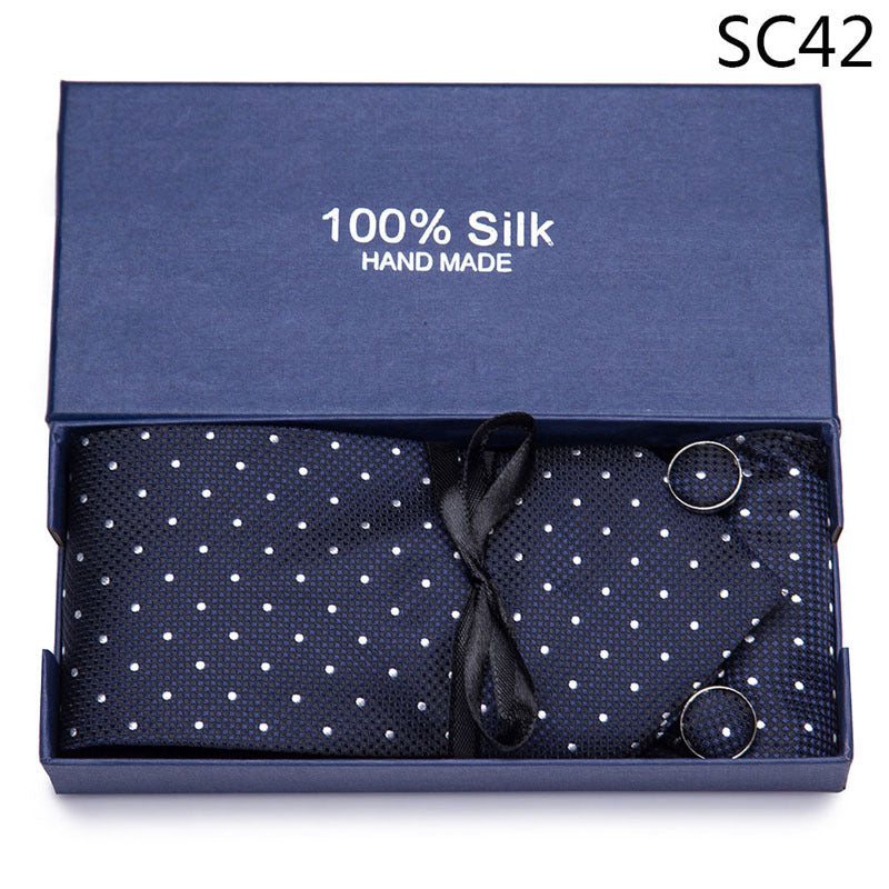 Men's Business Formal Tie Set